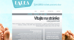 Desktop Screenshot of barea.sk